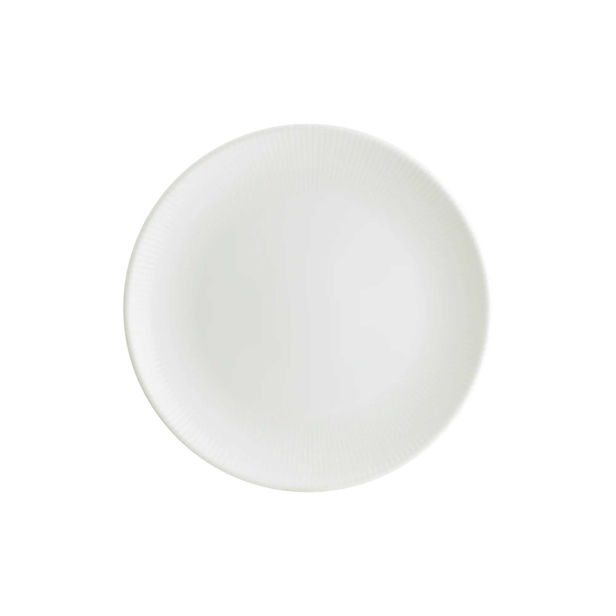 Iris White Gourmet Flat Plate 25 cm 