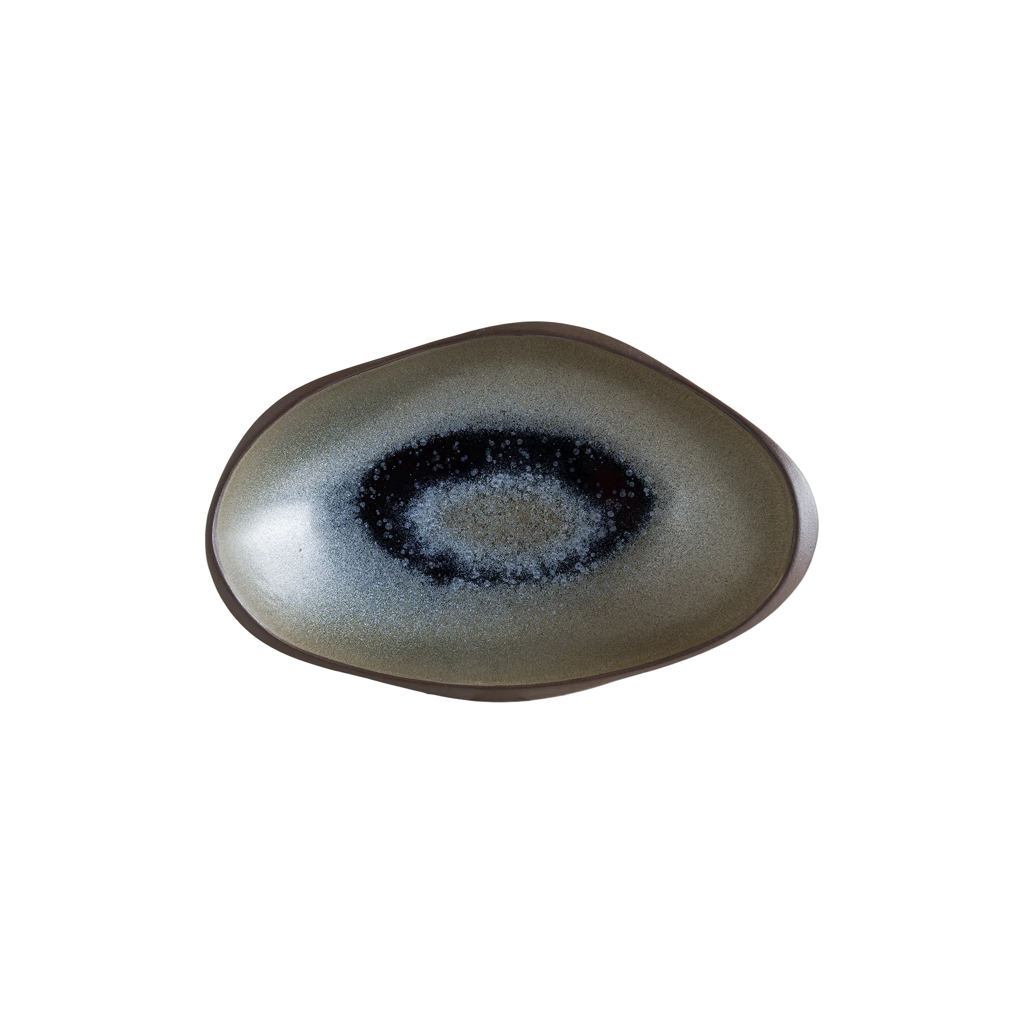 Lagoon Ocean Oval Plate 31cm